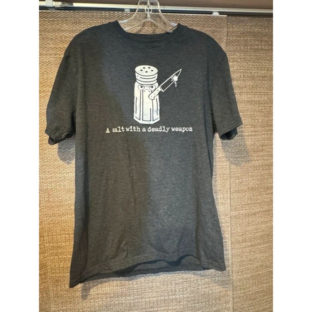 Men’s medium Salt humor graphic tee